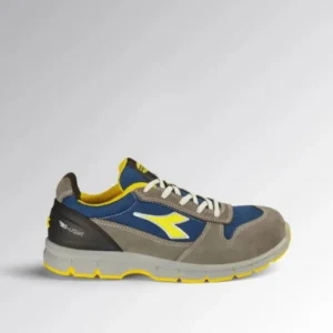 Scarpa Diadora Run Text Low Grigio/Blu